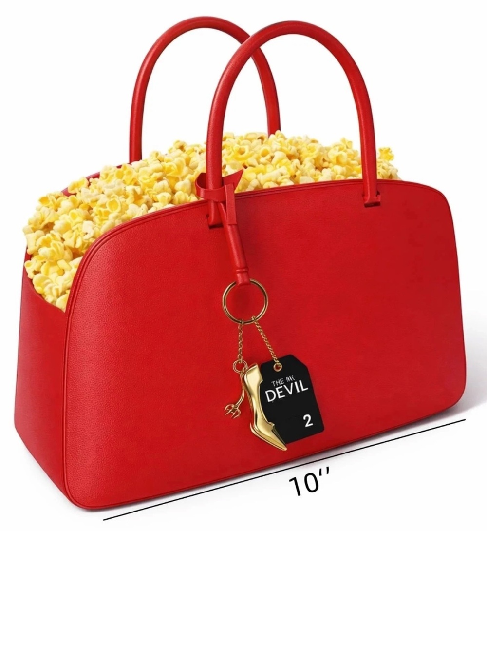 Prada Movie Red Dome Tote - Picture 2 of 6